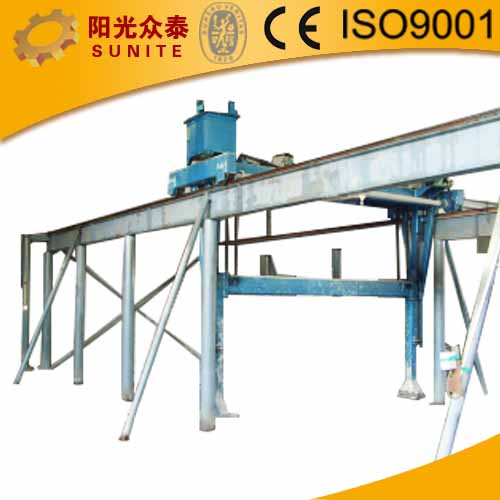 Đường ray dầm ngang cột đứng xe